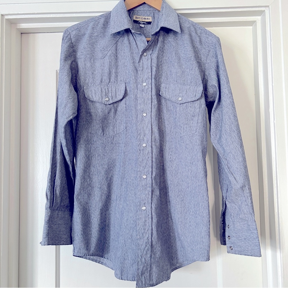 Gold Collection by Roper Vintage Long Sleeve Snap Shirt